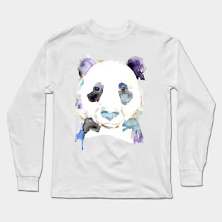 Panda by Jess Buhman Long Sleeve T-Shirt